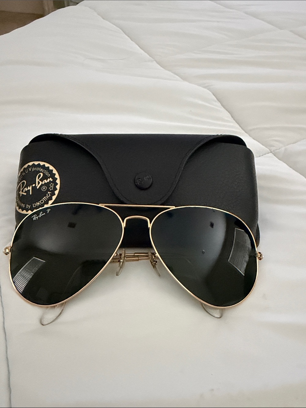 Ray-Ban aviators polarized